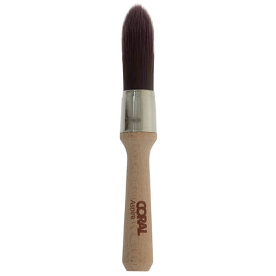 Coral Aspire 21mm round sash paint brush for detailed painting and professional finish.