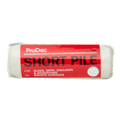 7 inch x 1.75 inch gloss pile paint roller sleeve for smooth paint finishes.