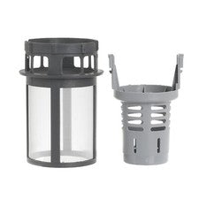 12cm Hotpoint C00386682 dishwasher drain filter replacement for various Hotpoint models.