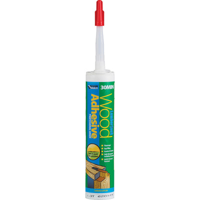 1x EVERBUILD Lumberjack® 30 Min PU Wood Adhesive 310ml Tube
