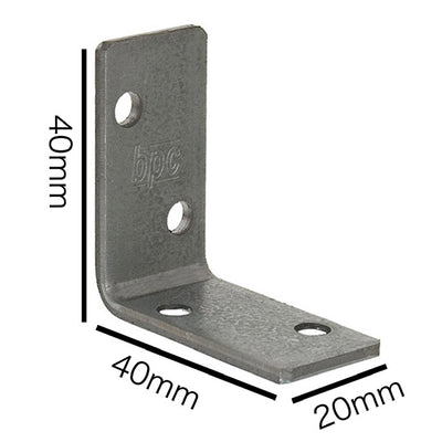 40x40x20 Angle Brackets (Galvanised) AP/442